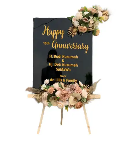 Papan Bunga Akrilik telukjambe barat