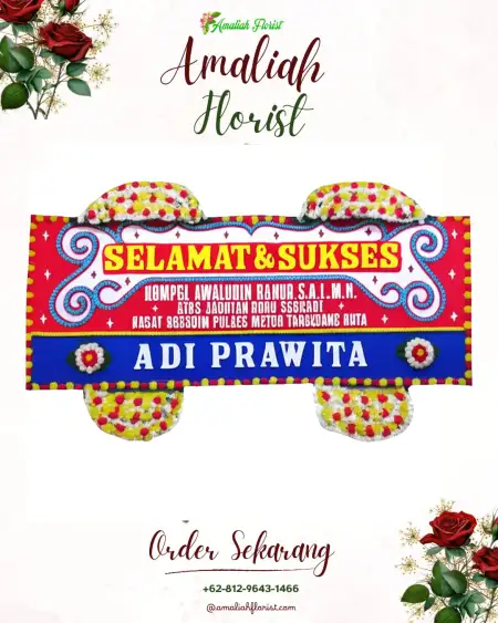 Papan Bunga Ucapan Selamat telukjambe barat