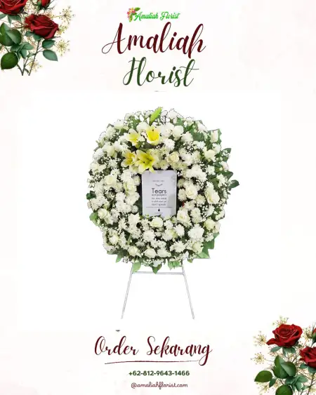 Krans Bunga Duka telukjambe barat