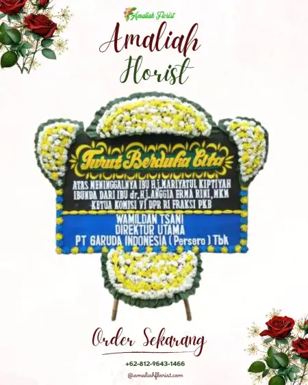 Papan Bunga Duka telukjambe barat